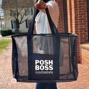 Oversized Utility Tote Posh Boss Carry-All Bag